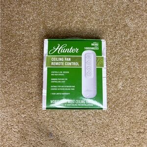Hunter Ceiling Fan Remote Control Kit